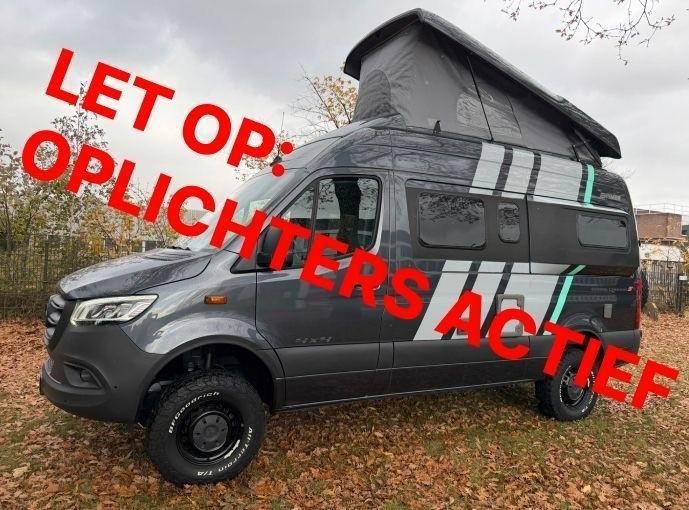 Hymer Grand Canyon S 4x4 V6 (de échte!), Caravans en Kamperen, Campers, Bedrijf, tot en met 4, Buscamper of Camperbus, Hymer, Mercedes