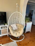 Hangstoel Xenos, Huis en Inrichting, Stoelen, Ophalen, Zo goed als nieuw, Wit, Eén