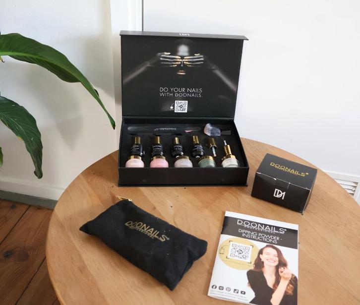 Doonails Dipping Powder Starter Set., Sieraden, Tassen en Uiterlijk, Uiterlijk | Cosmetica en Make-up, Gebruikt, Handen en Nagels