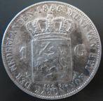 Gulden 1866, 1 gulden, Koning Willem III, Verzenden, Zilver