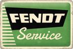 Fendt service tractor relief reclamebord van metaal wandbord, Verzamelen, Merken en Reclamevoorwerpen, Nieuw, Reclamebord, Ophalen of Verzenden