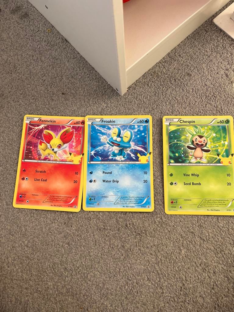 Limited time Pokemon Mega Kaarten Set 3 stuks!, Ophalen of Verzenden, Zo goed als nieuw, Meerdere kaarten