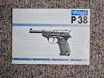 Originele WALTHER P38 instructieboekje in D, E, I en F, Ophalen of Verzenden, Landmacht, Duitsland, Overige typen