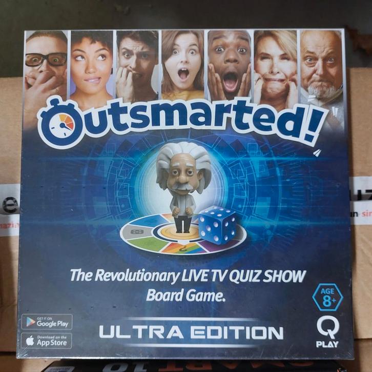 Outsmarted! Ultra Edition - Engelstalig Bordspel, Hobby en Vrije tijd, Gezelschapsspellen | Bordspellen, Zo goed als nieuw, Een of twee spelers