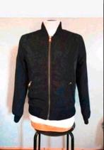 Bershka zwart jas, Zwart, Zo goed als nieuw, Maat 36 (S), Bershka