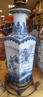 Twee Chinese Lampvoeten, Antiek en Kunst, Antiek | Lampen, Ophalen of Verzenden