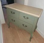 Leuk groen kastje met 4 laden, Ophalen