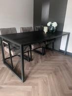 Zeer nette eettafel + 6 stoelen, Huis en Inrichting, Tafels | Sidetables, Ophalen, 75 cm of meer, Zo goed als nieuw, 150 tot 200 cm