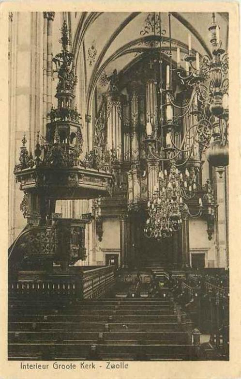 (301-411-015) Zwolle St Michaelskerk, Verzamelen, Ansichtkaarten | Nederland, Overijssel, Verzenden