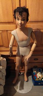 Antieke mannequin paspop,  p imans paris, Siegel, Ophalen