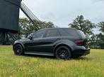 Mercedes-Benz M-Klasse ML63 AMG 4MATIC AUT 2008 Zwart, Auto's, Mercedes-Benz, 2210 kg, Zwart, Leder, Vierwielaandrijving