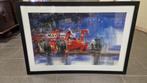 jim van overbeek formule 1, 50 tot 75 cm, Ophalen of Verzenden, 75 tot 100 cm, Print