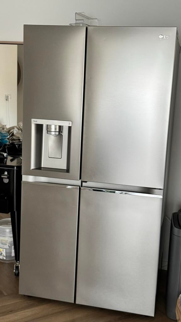 LG GSJV90BSAE Amerikaanse Koelkast - Topconditie!, Witgoed en Apparatuur, Koelkasten en IJskasten, Ophalen, 200 liter of meer