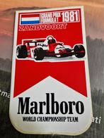 F1 Marlboro Zandvoort 1981 Sticker, Ophalen of Verzenden