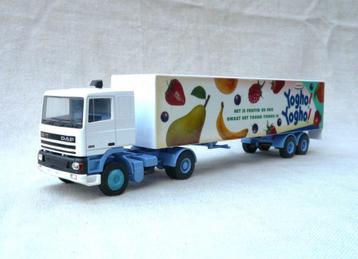 Lion Toys Daf 95.400 + Campina yogho yogho eurotrailer. beschikbaar voor biedingen
