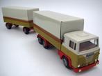 Tekno - Scania 141 Bakwagen aanhanger 1:50, Ophalen of Verzenden, Gebruikt, Bus of Vrachtwagen, Tekno