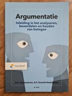 A.F. Snoeck-Henkemans - Argumentatie, Boeken, A.F. Snoeck-Henkemans; F.H. van Eemeren, Ophalen of Verzenden, Alpha, WO
