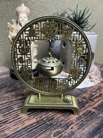 Chinese metalen wierookbrander chinees aziatisch, Verburgt Vintage, Overige kleuren, Nieuw, Ophalen of Verzenden