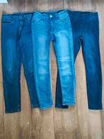 3 skinny jeans H&M maat 134, Kinderen en Baby's, Kinderkleding | Maat 134, Broek, Meisje, H&M, Ophalen of Verzenden