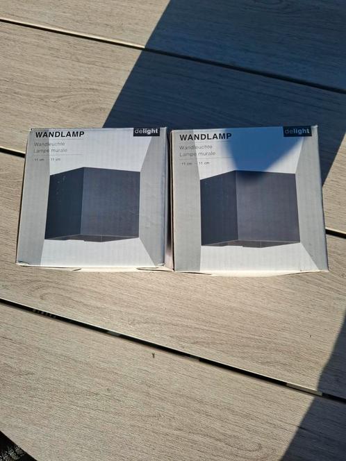 Delight wandlamp zwart van kleur, Huis en Inrichting, Lampen | Wandlampen, Nieuw, Ophalen of Verzenden