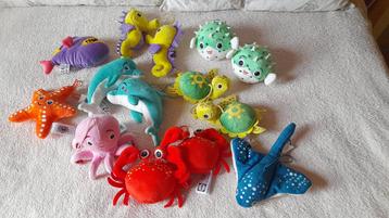 Oceaan mini's (knuffels spaaractie Lidl) beschikbaar voor biedingen