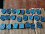 SPELD  23 PHILIPS SPELDEN   BLAUW, Ophalen of Verzenden, Gebruikt, Merk, Speldje of Pin