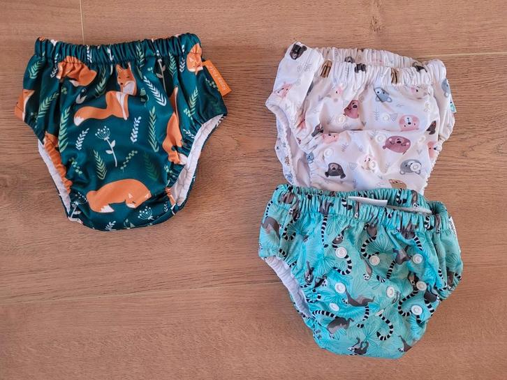 Zwemluiers - Set van 3 (Happy Flute & Happy Bear), Kinderen en Baby's, Babykleding | Overige, Zo goed als nieuw, Jongetje of Meisje