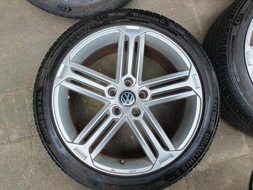 4 setjes VW 18 inch Velgen met Banden 225 40 18 inch.5x112, Auto-onderdelen, Banden en Velgen, Banden en Velgen, Zomerbanden, 18 inch