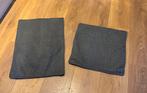 2x Stoov kussenhoes, donkergrijs. Vierkant en rechthoek., Huis en Inrichting, Woonaccessoires | Kussens, Ophalen of Verzenden