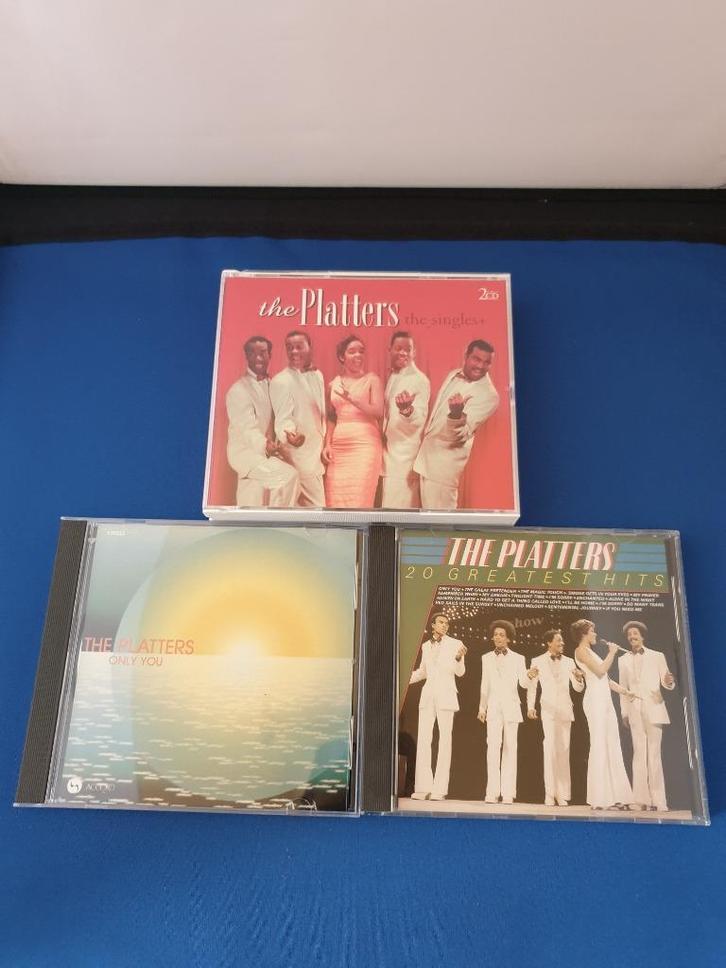Diverse cd's The Platters - 3 stuks, Cd's en Dvd's, Cd's | R&B en Soul, Zo goed als nieuw, Ophalen of Verzenden
