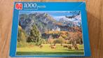 Jumbo puzzel 1000 stukjes Neuschwanstein Castle, Ophalen of Verzenden, 500 t/m 1500 stukjes, Gebruikt, Legpuzzel