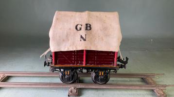 Bing spoor 1 Huifwagen handgelakt uralt met originele huif beschikbaar voor biedingen