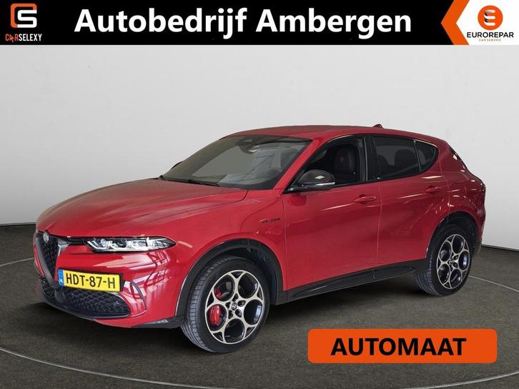 Alfa romeo Tonale Veloce 1.3 T4 PHEV (280Pk) Winterpakket Gé, Auto's, Alfa Romeo, Bedrijf, Tonale, ABS, Achteruitrijcamera, Adaptive Cruise Control