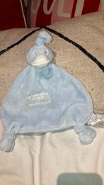 Bambam bam bam eend blauw knuffeldoekje, Ophalen of Verzenden, Zo goed als nieuw, Eend