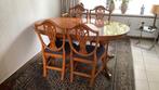 Eettafel met 4 stoelen, Ophalen, Zo goed als nieuw