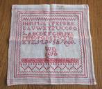 Antieke merklap - 1916, Antiek en Kunst, Curiosa en Brocante, Ophalen of Verzenden