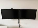2 Monitoren + HP Docking Station + Kabels, Ophalen, Gebruikt, Docking station, Laptop