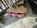 Bamboe eettafel, Huis en Inrichting, Tafels | Eettafels, Ophalen, 100 tot 150 cm, 200 cm of meer, Zo goed als nieuw
