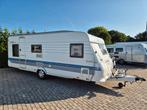 Hobby 560 KMFE + Dorema Monaco Air + Airco + Mover, Rondzit, Particulier, 6 tot 7 meter, Omvormbare zithoek