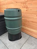 Regenton 150 liter op standaard, Tuin en Terras, Ophalen, Kunststof, Met kraantje, Nieuw