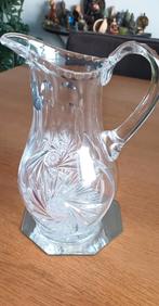 Bohemia kristal waterkan., Antiek en Kunst, Ophalen