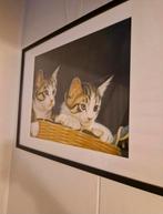 Poezen schilderij, Antiek en Kunst, Kunst | Schilderijen | Klassiek, Ophalen