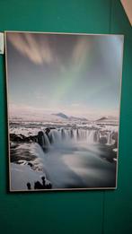 Schilderij Ijsland, Huis en Inrichting, Woonaccessoires | Schilderijen, Tekeningen en Foto's, Ophalen, 50 tot 75 cm, Zo goed als nieuw