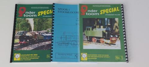 Stoomgroep Holland 3x Special 'onder stoom' NS Jos Verouden, Hobby en Vrije tijd, Modeltreinen | Overige schalen, Zo goed als nieuw