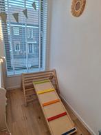 Montessori Klimrek met Glijbaan, Kinderen en Baby's, Speelgoed | Buiten | Speeltoestellen, Ophalen, Zo goed als nieuw, Glijbaan