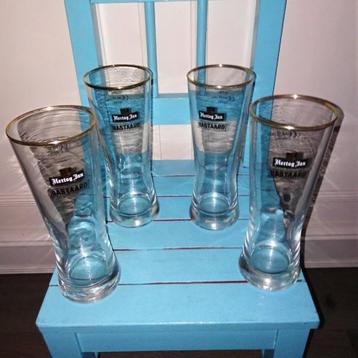Hertog Jan Bastaard bierglazen 4 stuks beschikbaar voor biedingen