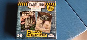 Escaperoom the game - Prison Island en Madhouse beschikbaar voor biedingen