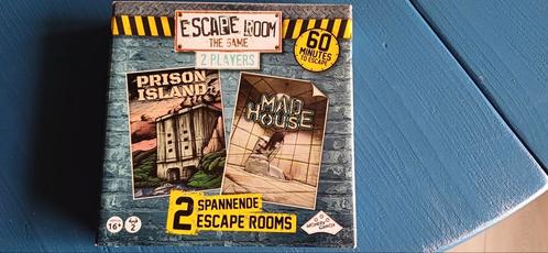 Escaperoom the game - Prison Island en Madhouse, Hobby en Vrije tijd, Gezelschapsspellen | Bordspellen, Nieuw, Ophalen of Verzenden