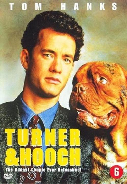 Turner & Hooch - Tom Hanks e.a., Cd's en Dvd's, Dvd's | Komedie, Zo goed als nieuw, Actiekomedie, Vanaf 6 jaar, Verzenden