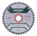 Metabo cirkelzaagblad hout - D216 x 30mm - 40 tanden, Info@gereedschapleverancier.nl, Nieuw, Ophalen of Verzenden, Metabo